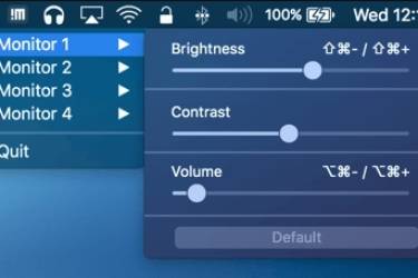 MonitorControl ：Mac电脑外接显示器亮度和音量调整设置工具