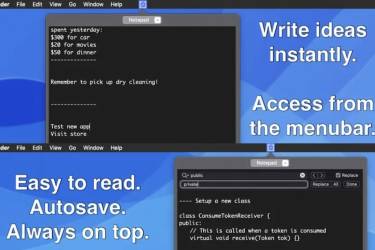 Notepad Menu Edition - mac笔记软件