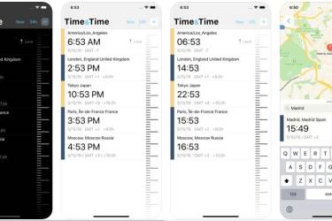 Time&Time苹果iOS版 - iPhone/iPad世界时钟软件