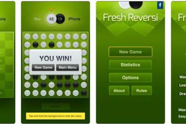 Fresh Reversi苹果iOS版(iPhone/iPad经典的黑白棋游戏)
