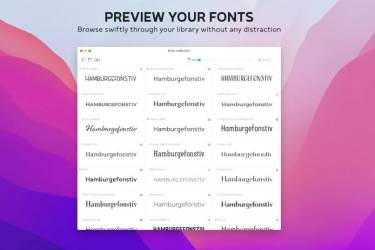 Typeface 3 for Mac - Mac字体管理工具