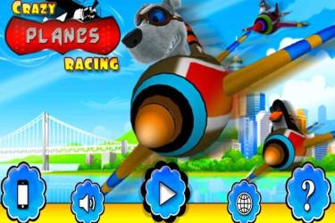 Crazy Planes Racing Simulator - 苹果iPhone/iPad疯狂飞机竞速游戏