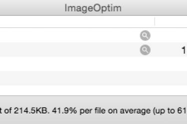 ImageOptim for Mac - Mac图片压缩工具