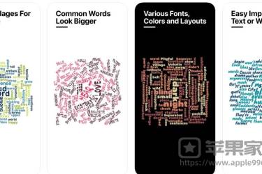Word Collage苹果iOS版  - 词云图制作软件