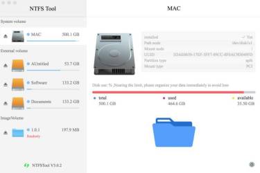 NTFS Tool for Mac（mac读写ntfs）