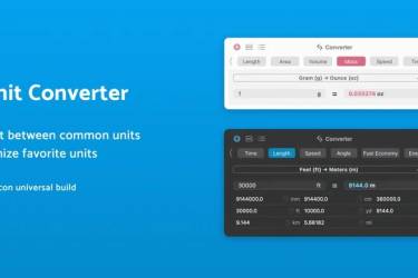 g Converter for Mac（Mac单位换算器）