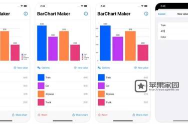 BarChart Maker - 苹果iPhone柱状图制作软件