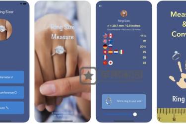 戒指尺寸测量 - 苹果iPhone/iPad戒指尺寸测量和转换软件