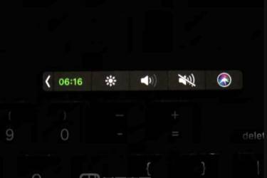 Clock Bar - 苹果Mac的Touch Bar显示时间