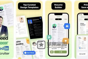 Resume Builder· - 苹果手机制作简历app
