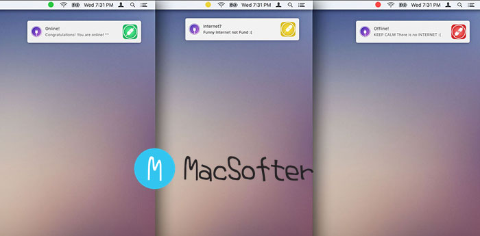 Online for Mac : Mac 网络中断通知工具