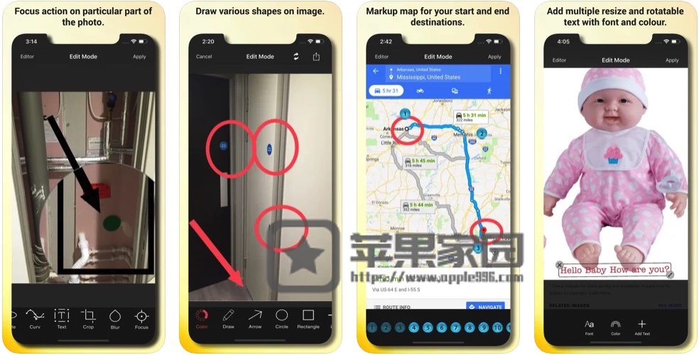 Snap Markup : iPhone/iPad图片标注软件