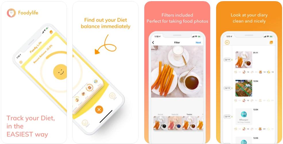 FoodyLife苹果iPhone版(苹果手机饮食记录软件)