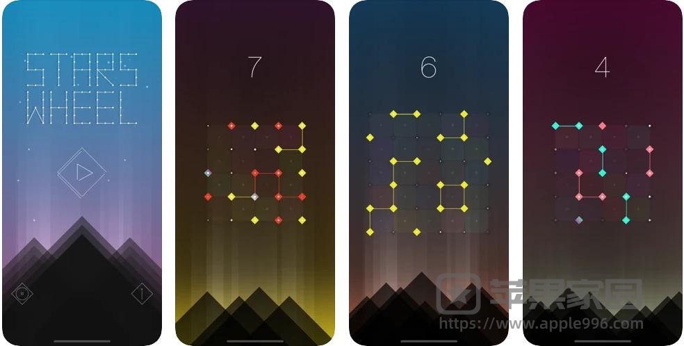 Stars Wheel苹果iOS版 - iPhone/iPad星空转轮休闲放松益智游戏