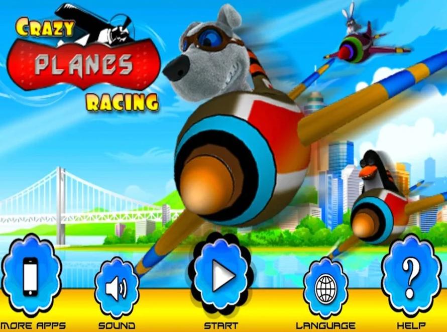 Crazy Planes Racing Simulator - 苹果iPhone/iPad疯狂飞机竞速游戏