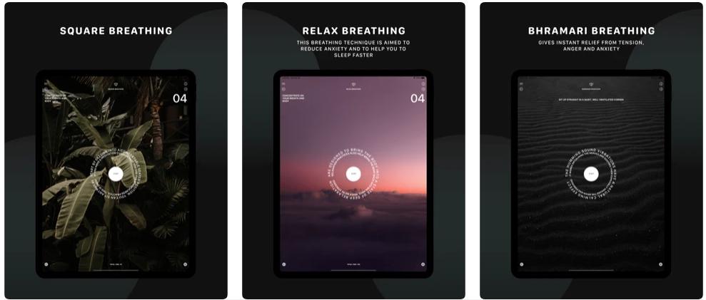 BreatheIn苹果iOS版 - iPhone/iPad呼吸练习减压软件