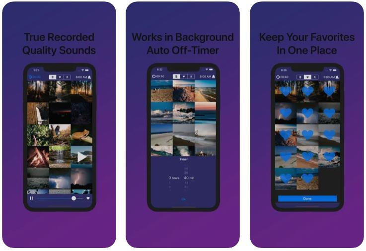 Sleep Sounds苹果iOS版(iPhone/iPad自然声和雨声白噪音软件)