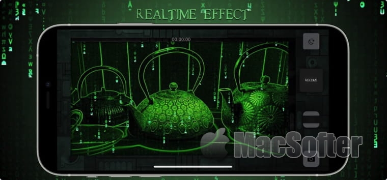 [iPhone/iPad限免] MatrixVision ：黑客帝国视频特效录像软件
