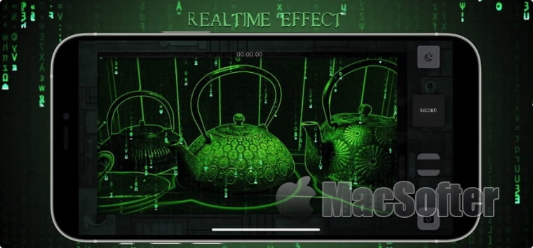 [iPhone/iPad限免] MatrixVision ：黑客帝国视频特效录像软件