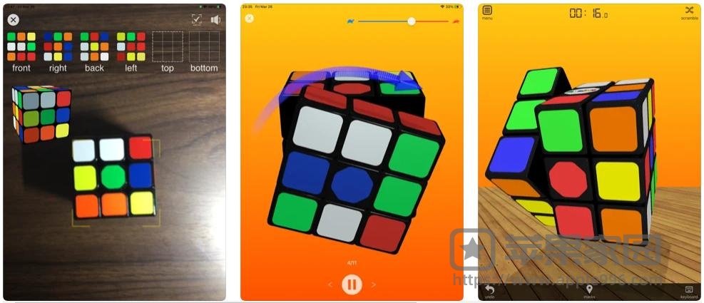 3D解魔方iOS版 - 苹果iPhone/iPad解魔方软件