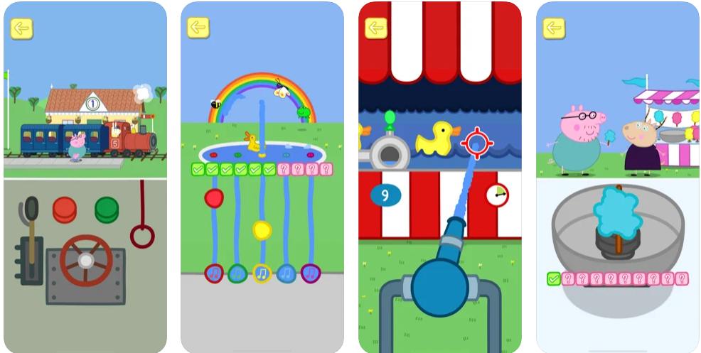 小猪佩奇: 主题乐园苹果iOS版 - iPhone/iPad小猪佩奇主题教育游戏