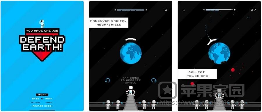 Defend Earth!苹果iOS版 - iPhone/iPad保卫地球休闲小游戏