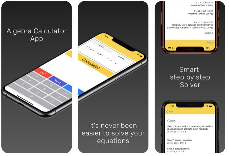 Algebra Calculator App苹果iOS版 - iPhone/iPad解方程计算器