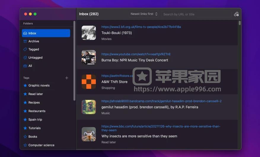 links for later - 苹果Mac/iPhone/iPad稍后阅读app