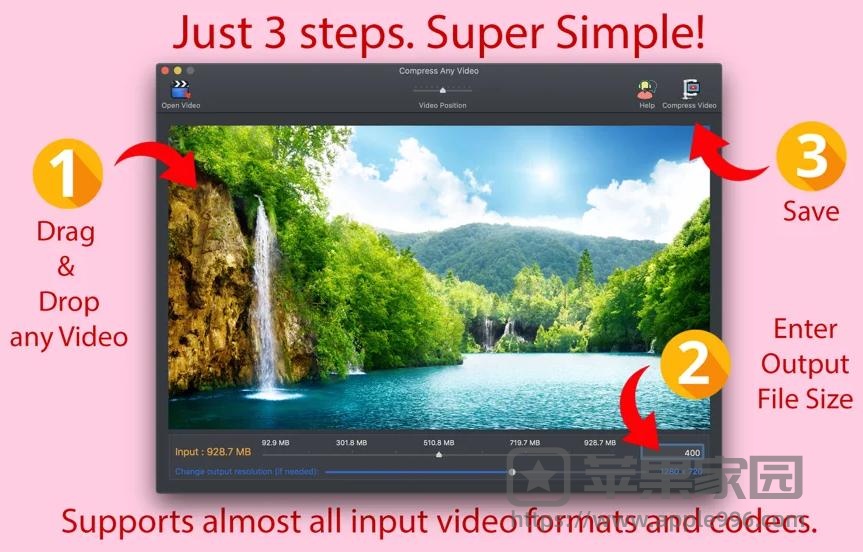 Compress Any Video for Mac - Mac视频压缩软件