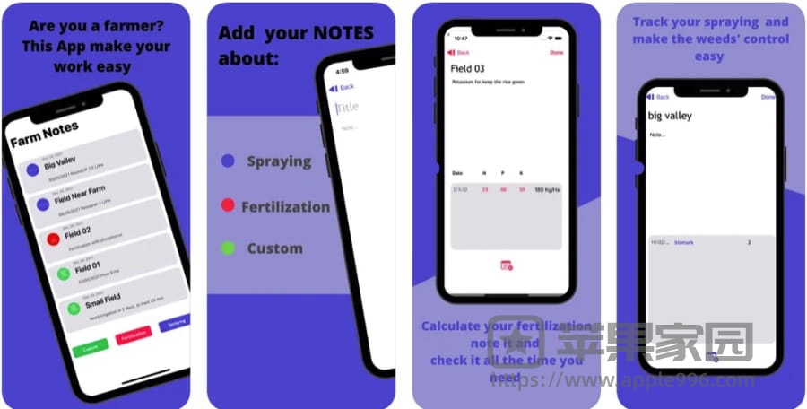 Farming Notes苹果iPhone版 - 农业种植笔记软件