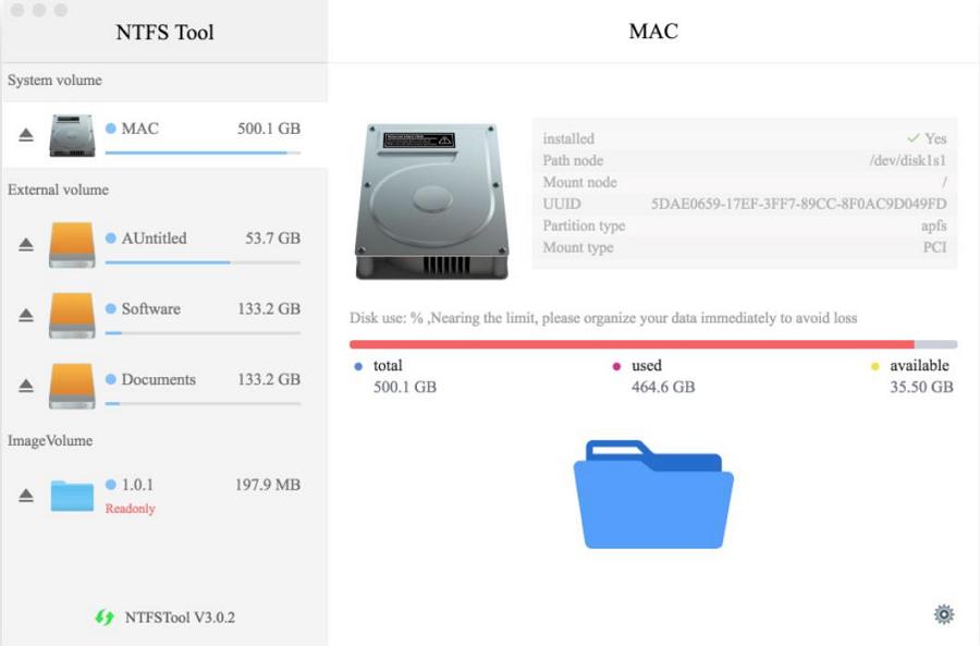 NTFS Tool for Mac（mac读写ntfs）