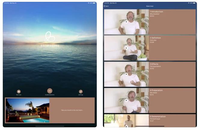 BreathGuru苹果iOS版(iPhone/iPad呼吸训练改善软件)