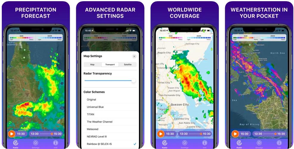 雨雷達 - 苹果iPhone/iPad天气预报软件