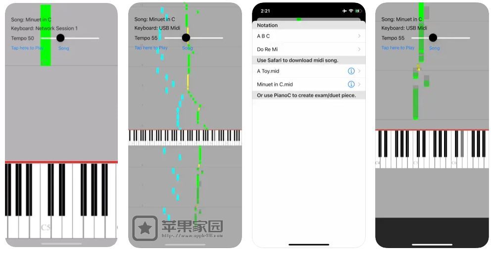 Synthesia Piano - 苹果iPhone/iPad弹奏钢琴app