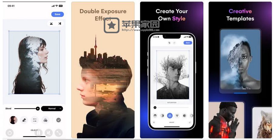 混合照片(Blend Photos) - 苹果iPhone/iPad照片合成软件