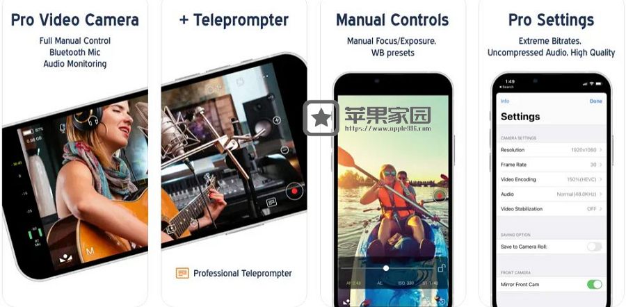 MoviePro - 苹果iPhone/iPad专业的录像软件