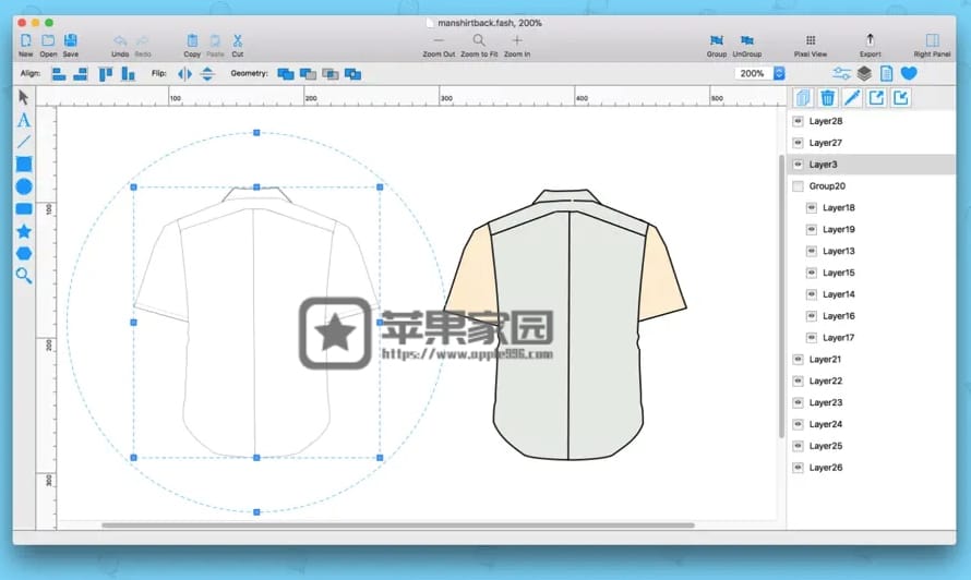 Fashion Art - Mac服装设计软件(含教程)