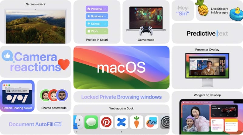 macOS Sonoma支持哪些Mac设备升级(macOS Sonoma支持的设备清单)