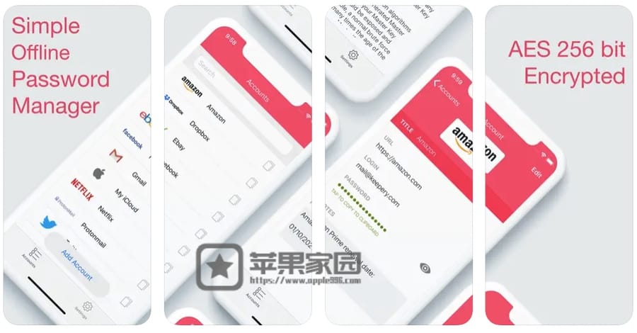 Keepery - 苹果iPhone密码管理器(含教程)