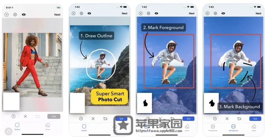 Smart Cut - 苹果iPhone/iPad抠图软件(含教程)