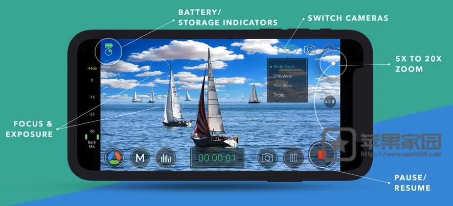 MoviePro - 苹果iPhone/iPad视频拍摄及制作软件(含教程)