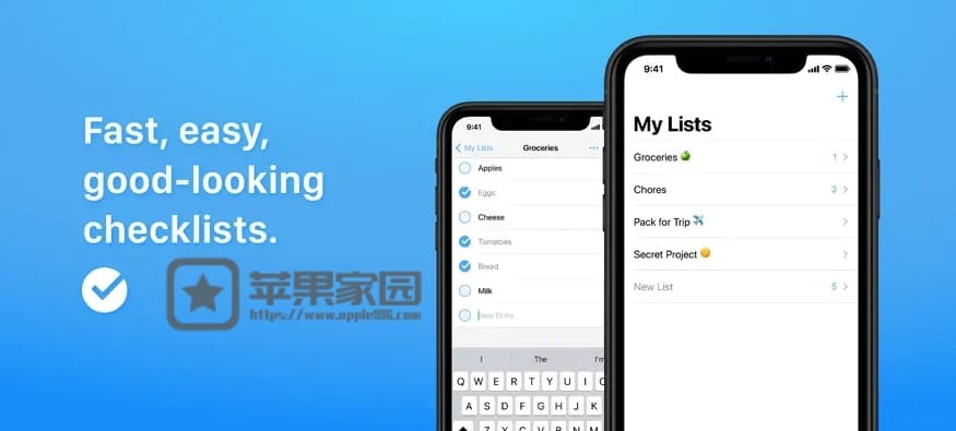 Ticked 2 （苹果iPhone/iPad清单软件）