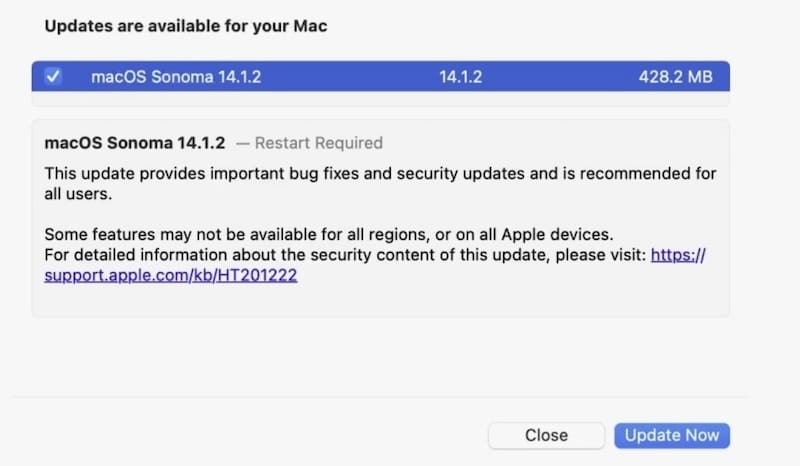 苹果macOS 14.1.2更新：针对Web安全性的重要措施