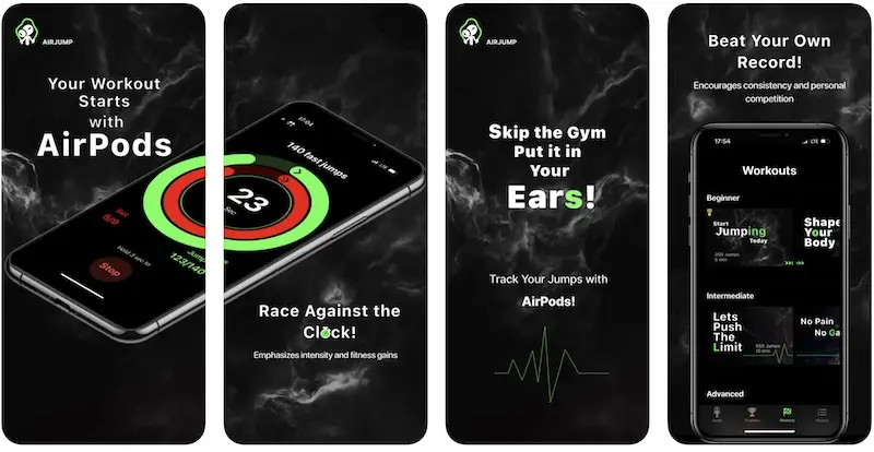 AirJump - 计数跳绳app，精准进行跳绳计数[iPhone]