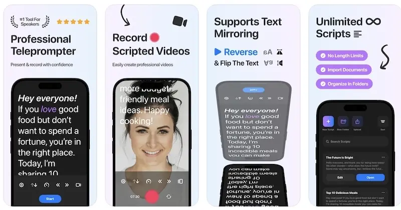 InCue：iPhone/iPad提词器app，助您自信演讲与视频录制[限时免费]