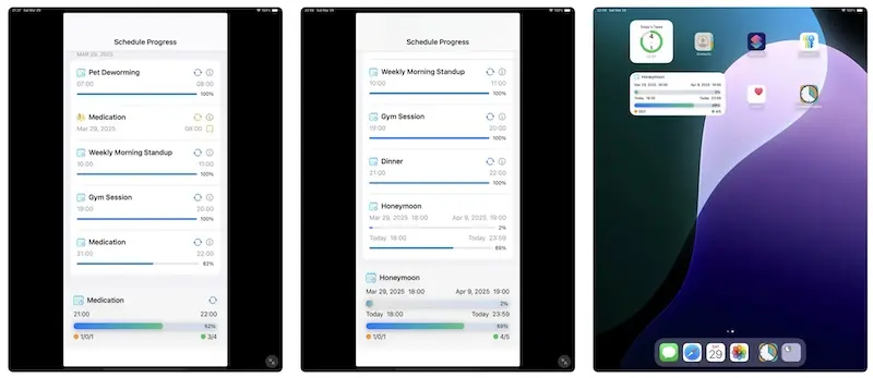 Schedule Progress - iPhone/iPad高效管理日程的利器