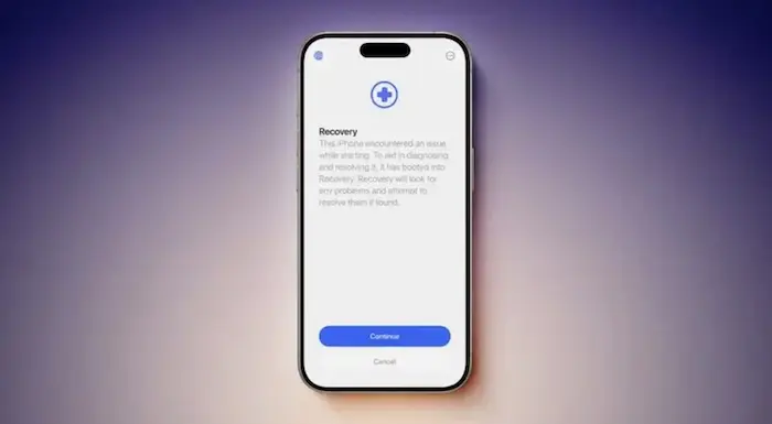 苹果 iOS 26 引入全新 Recovery Assistant 功能,无需电脑即可自救iPhone故障