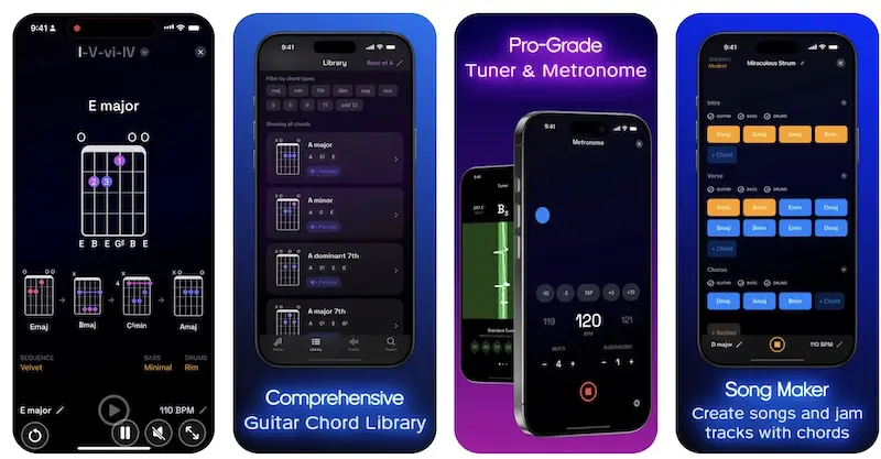 GtrWiz:iPhone上学习吉他的app,提升吉他演奏技巧