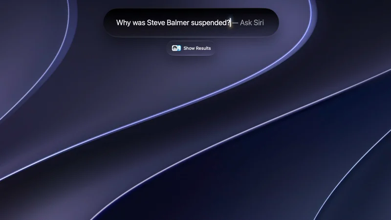 macOS 27 Siri AI 的问答结果
