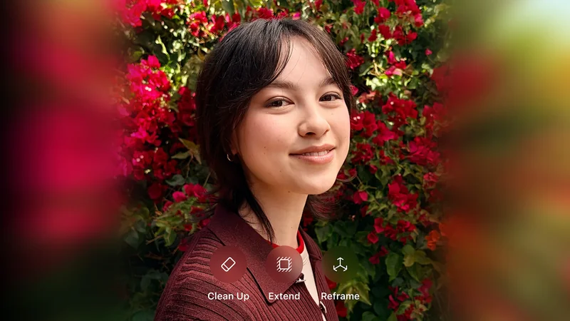 照片中的 Apple Intelligence 功能界面